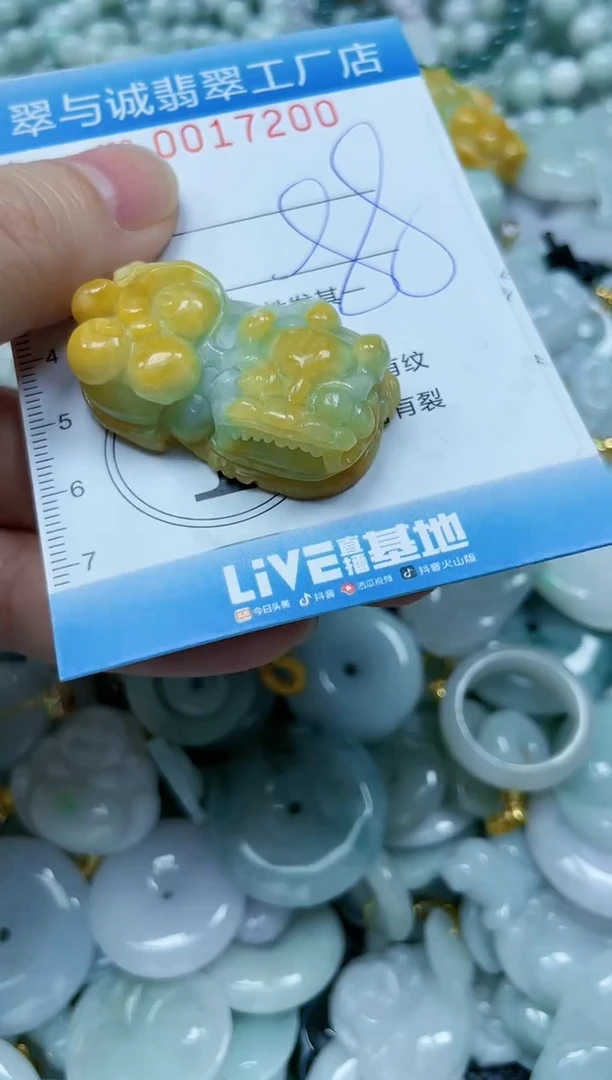 【闪购商品】翡翠挂件未镶嵌闪购0017200