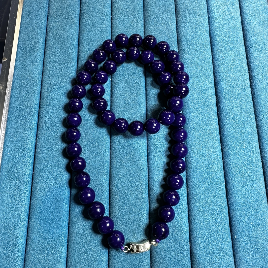 韩式典藏经典款紫杉醇高端玛瑙玉石妈妈链卡10mm 2-79