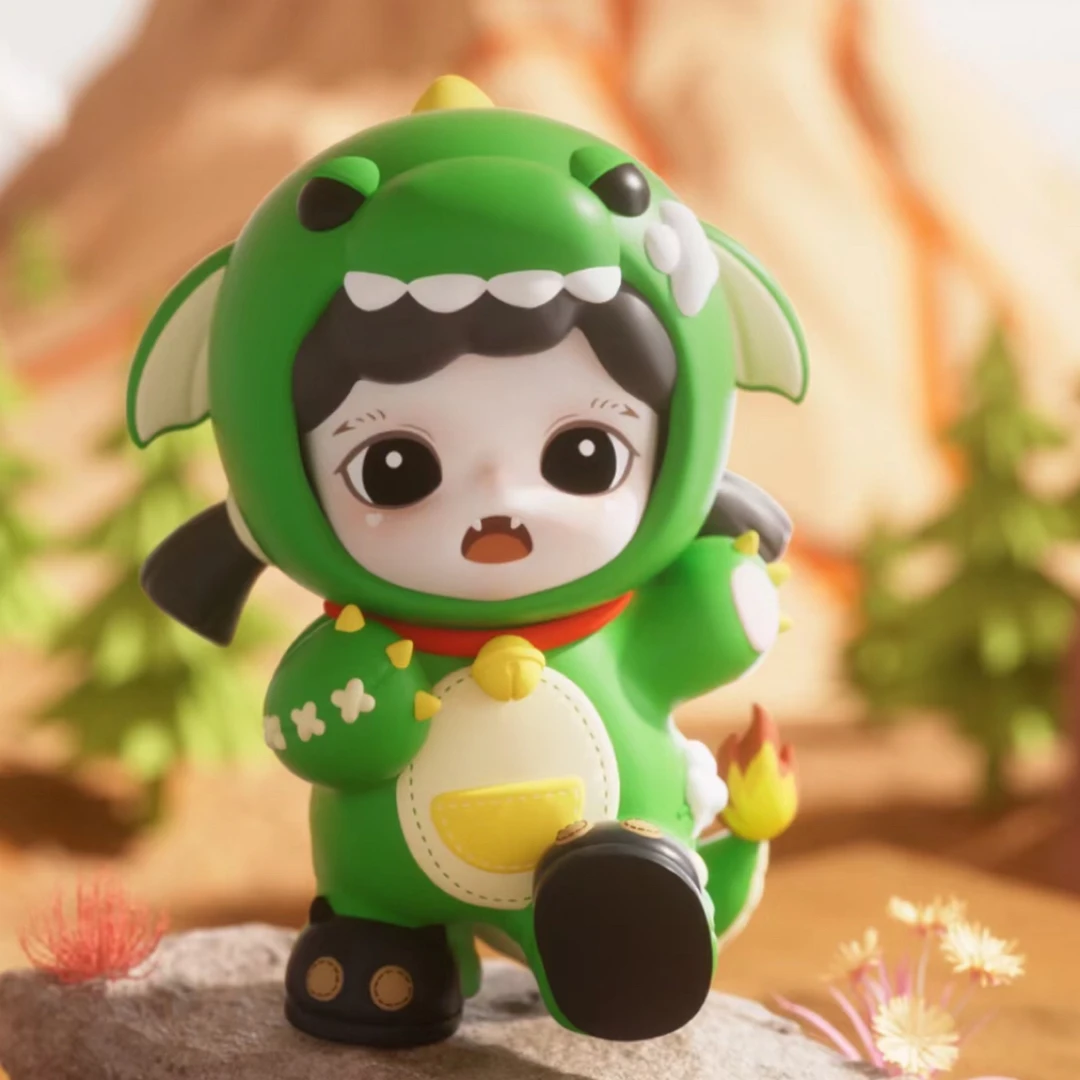 【拆盒】潮玩对对碰盲盒摆件手办