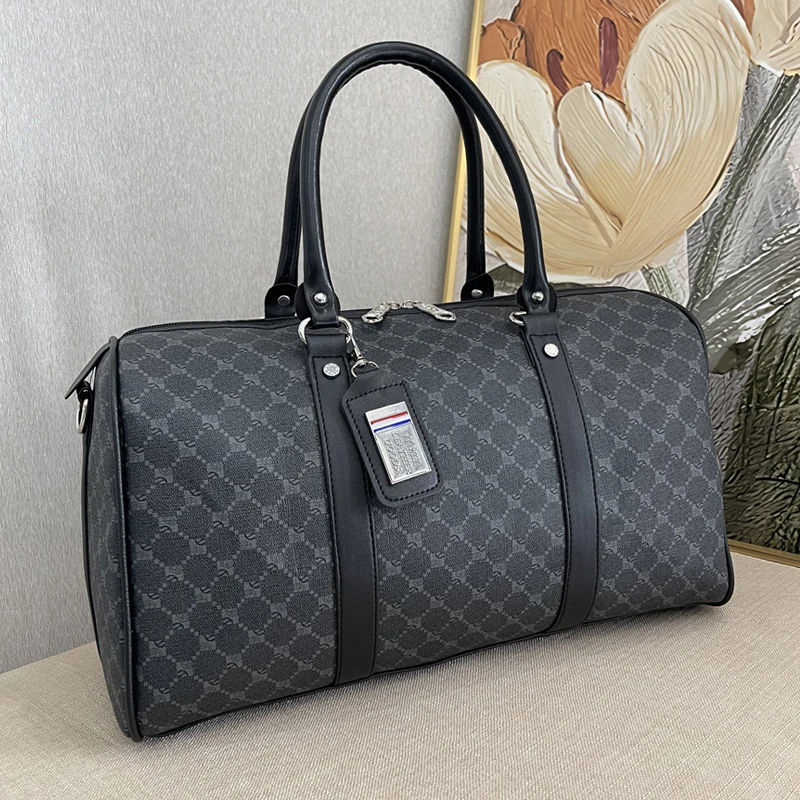 男士商务包短途背包旅行包手提轻便行李袋旅行袋防水单肩健身包