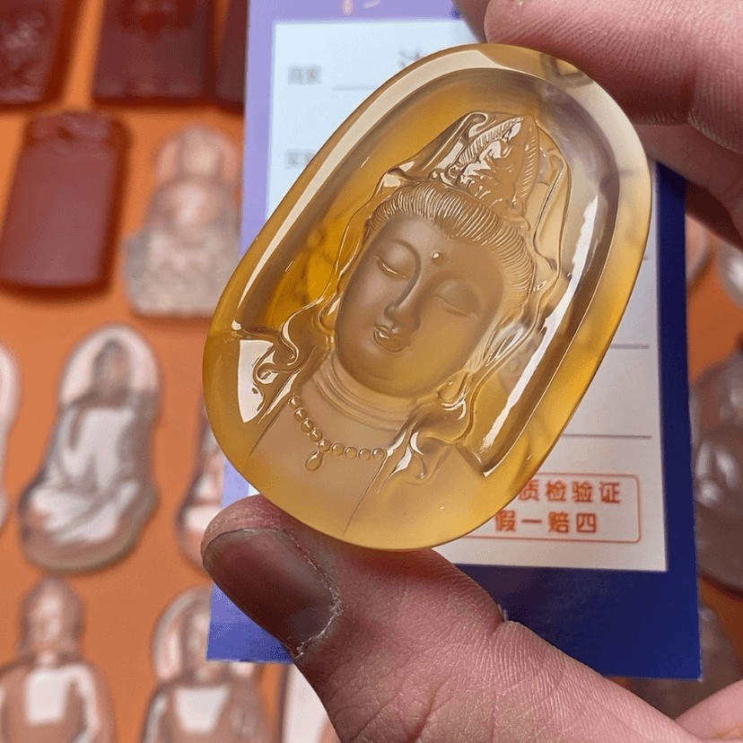 【闪购商品】玛瑙/玉髓颈饰未镶嵌毛****险