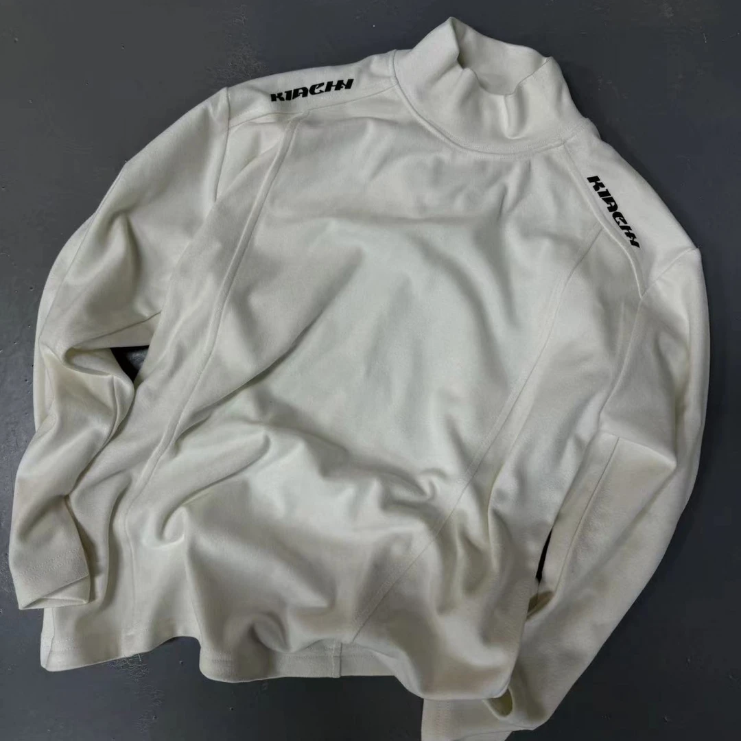 吾2024【Y】10月4日 儿童男童女童白色加厚字母打底衫2341-