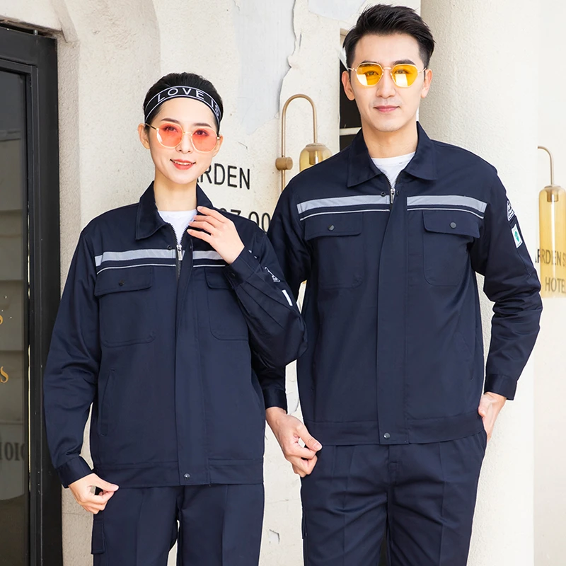 防静电工作服套装男外套上衣定制耐磨汽修厂服工装加厚劳保服男女