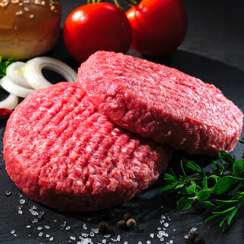 澳栏山安格斯谷饲牛肉饼汉堡饼 澳洲进口