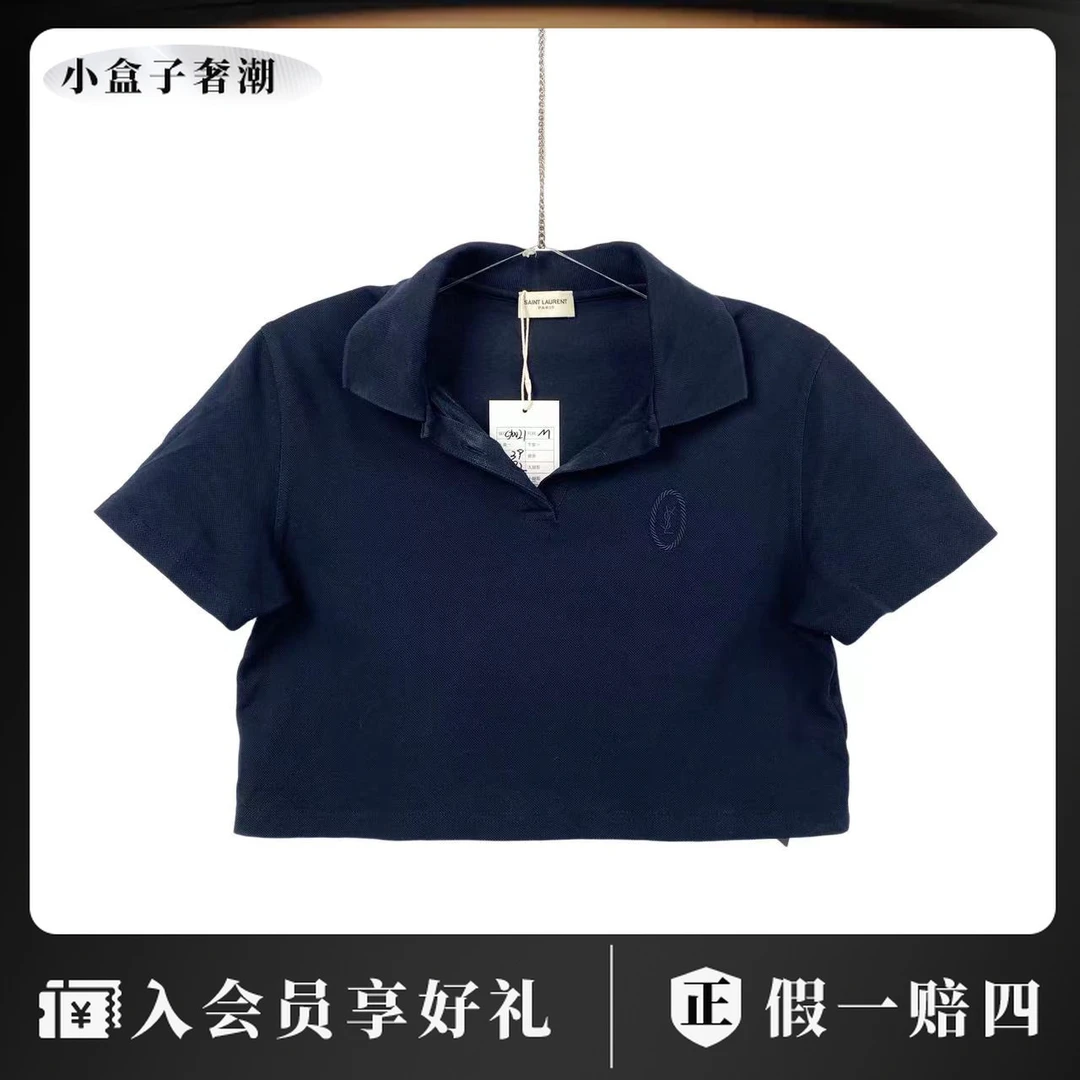 YSL/圣罗兰 cj0021  刺绣logoPolo衫 M码