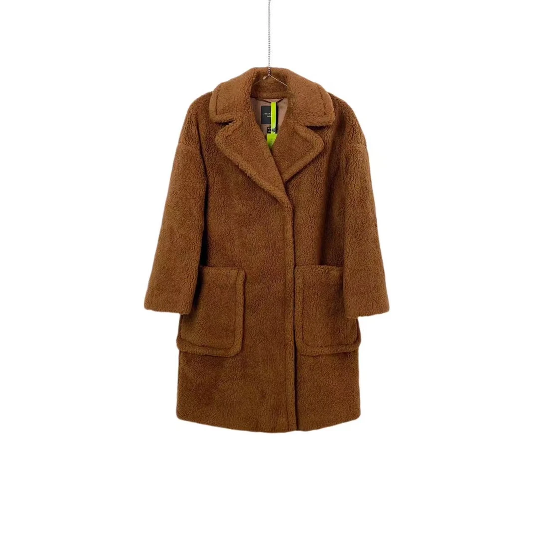 MaxMara jp0038  卡其色大衣 36码