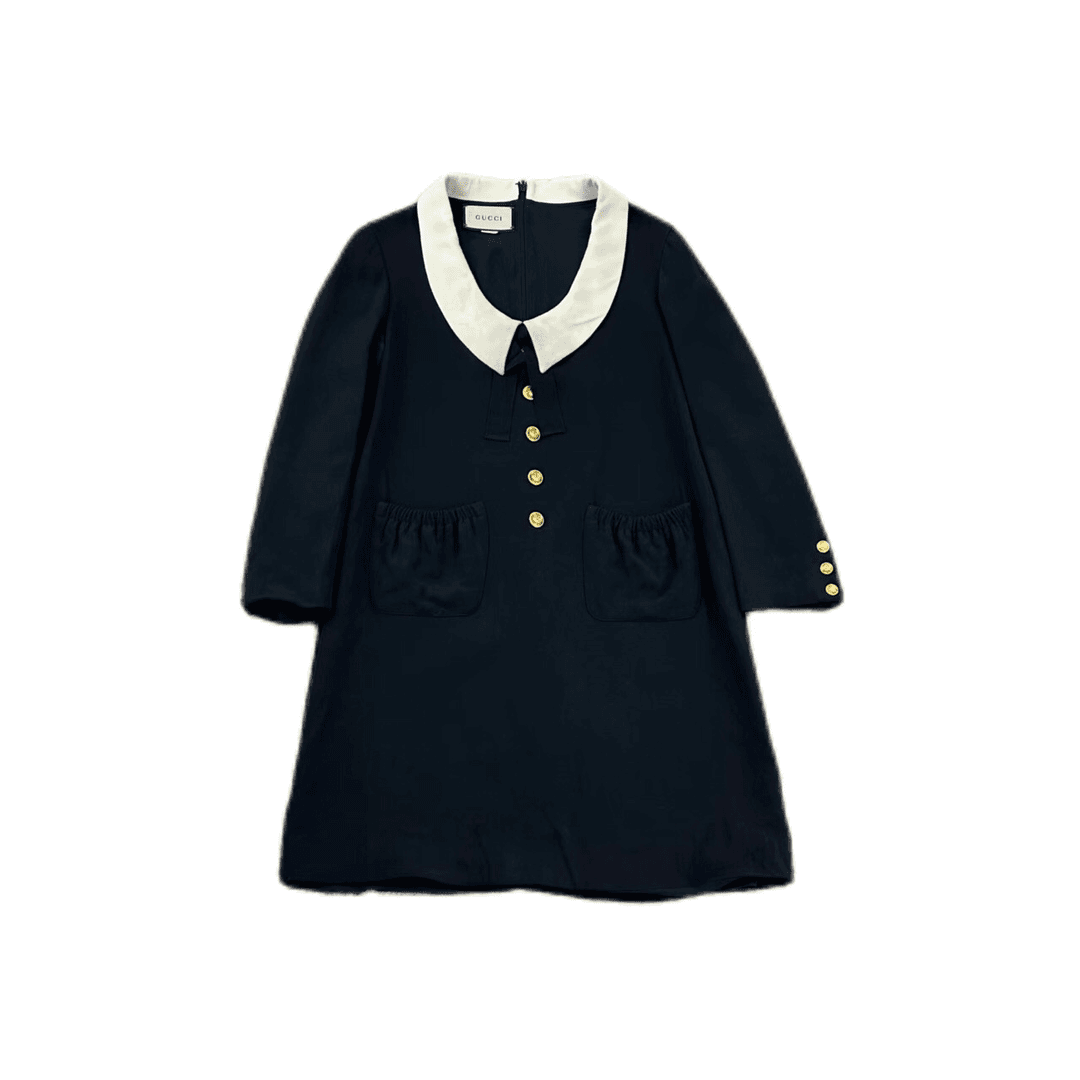 7157 Gucci 古驰 金扣连衣裙 公价16400 42码 无配件 9新