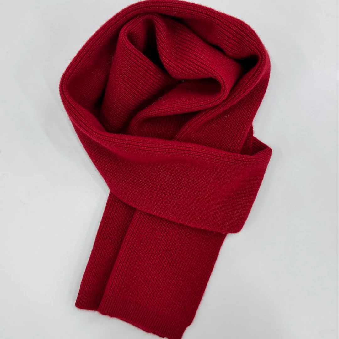 NEWIPOSTURE『新品上新』奶油色系混纺针织毛线围巾女冬保暖7033017