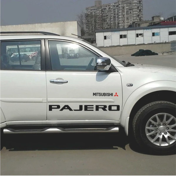 三菱 帕杰罗车贴 v73v93v97车门贴纸 PAJERO字母改装车贴车身拉花