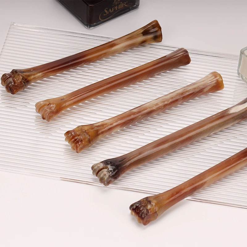 芮沐鹿骨棒alden马臀皮皮鞋护理工具 除皱刮痕伤痕塑型塑形鹿骨片