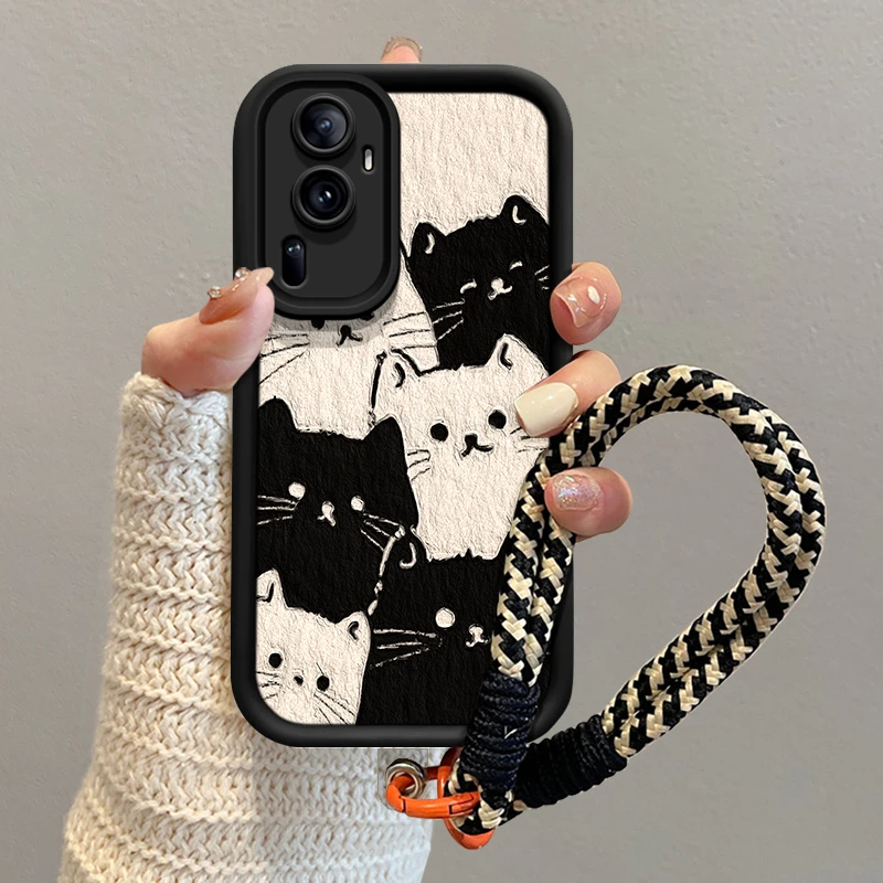 适用opporeno11手机壳高级感小众OppO可爱卡通动漫趣味reno11pro