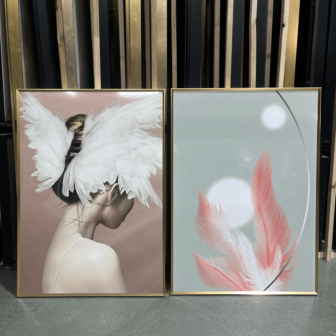 【银河】北欧风卧室床头装饰画现代简约主次卧房间挂画50*70/50*70