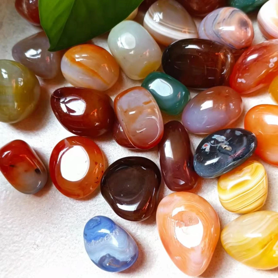 【老师推荐】零极限清理感恩石12颗颜色大小随机完美主义者慎拍