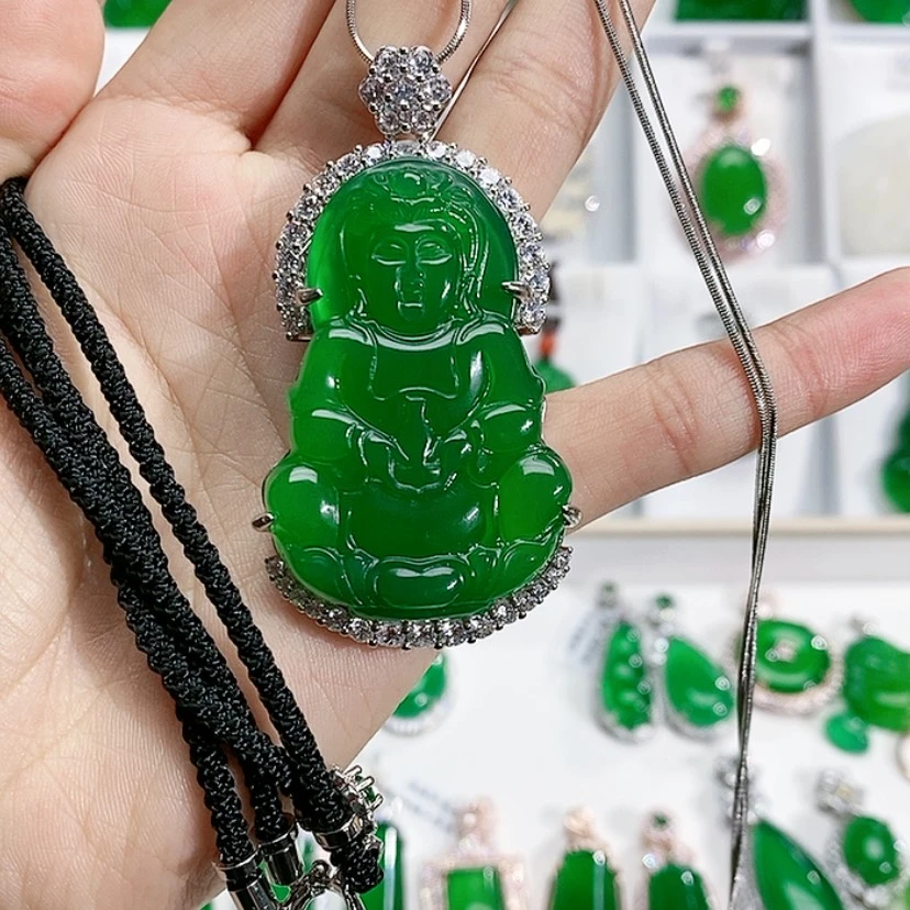 【闪购商品】玛瑙/玉髓吊坠未镶嵌