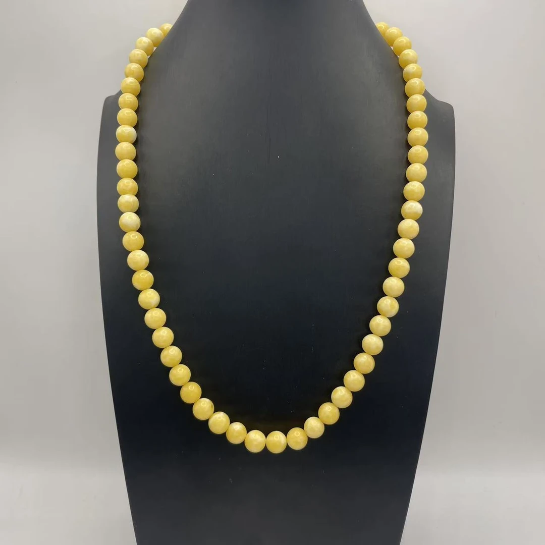 18号Q43龙xx10mm圆珠项链