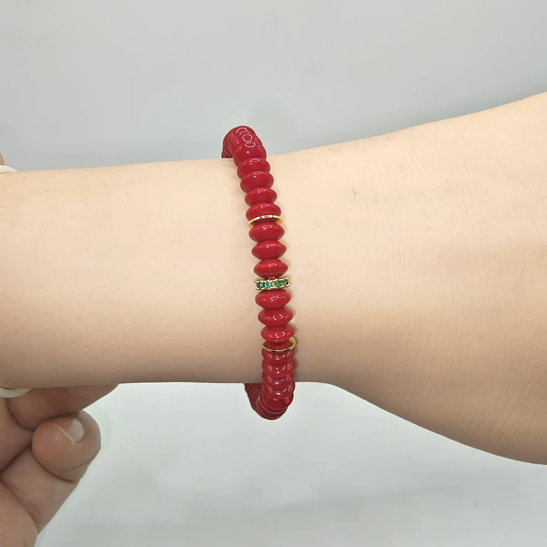 7号H110杉6mm算盘珠手串