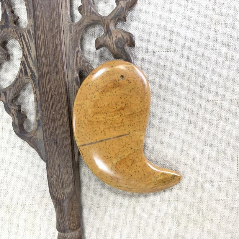 泗砭东圣清仓福利款小号太极刮板1块正宗泗滨砭石刮脸板疏通身体