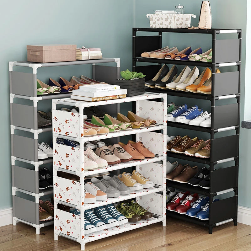 鞋架子简易多层防尘鞋柜家用门口学生宿舍小型特价清仓进门靠墙