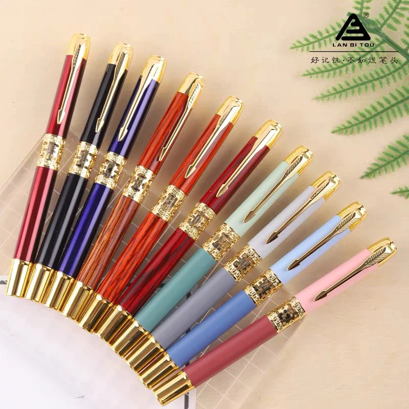 烂笔头2042钢笔办公正资练字书法男女学生送礼可墨囊吸墨两用通用