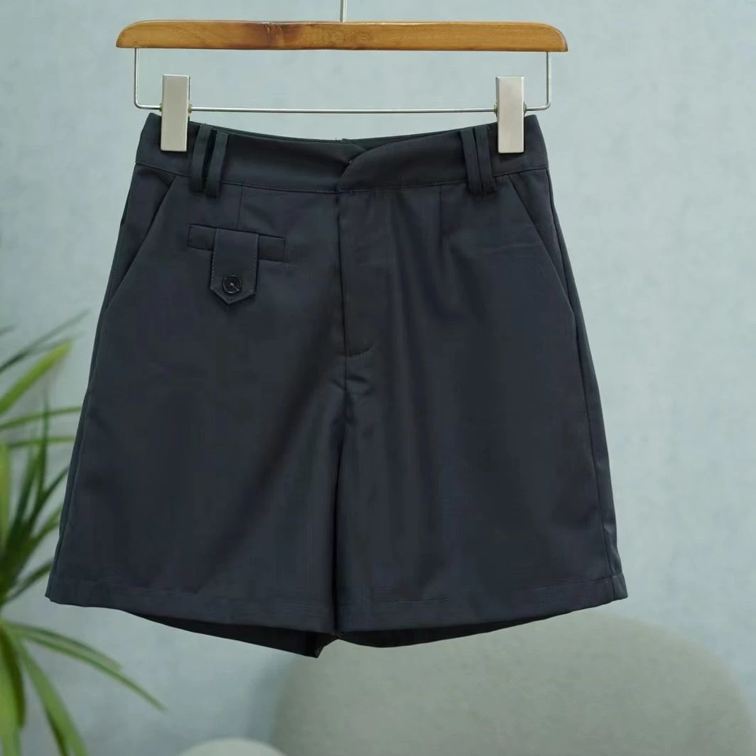 Shi系列  E607   女装时尚撤柜休闲夏季短裤深灰色2221150