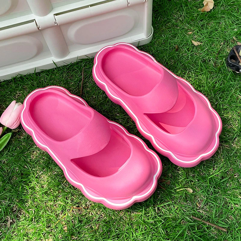 【室内拖】夏季少女心玛丽珍凉拖女居家外穿包头透气防滑拖鞋女生