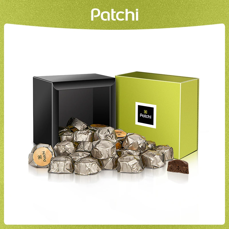 【PATCHI】芭驰迪拜烘焙咖啡豆夹心牛奶巧克力原装进口礼盒240g