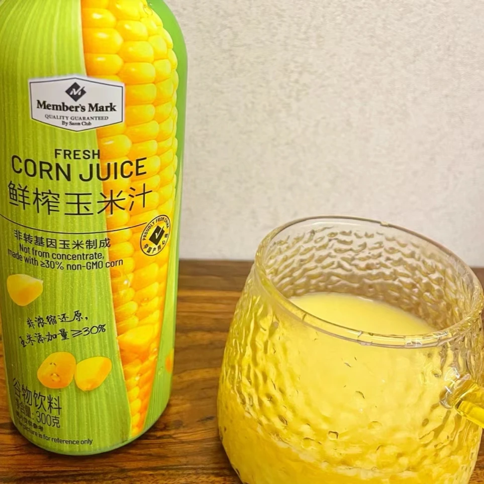 山姆有机玉米汁 300克