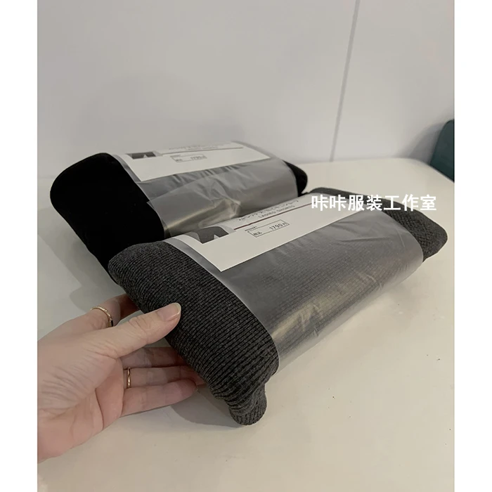 REKAYYAT“伴侣”冬季保暖加厚绒棉竖条收腰提臀显瘦打底裤