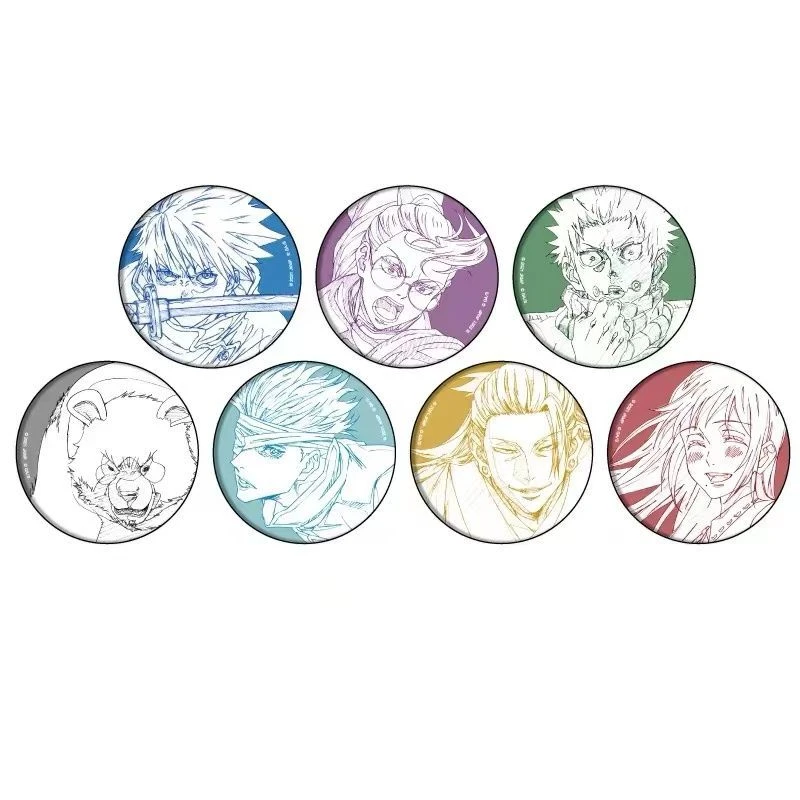 日谷正版 咒术回战 剧场版 迷你原画展vol.0 徽章吧唧