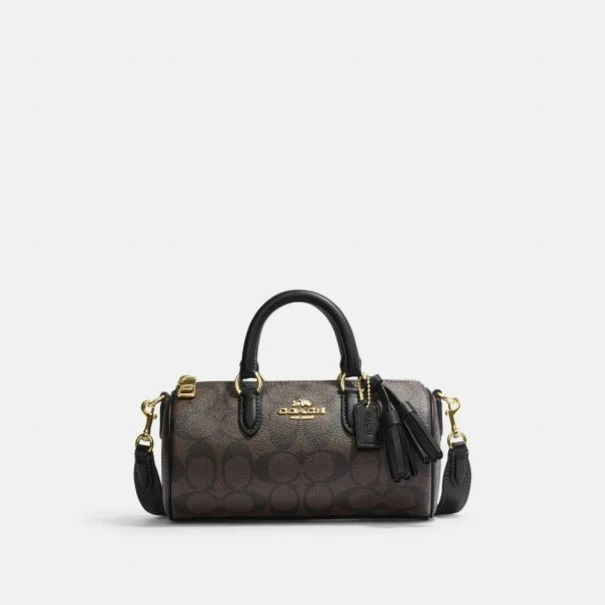 COACH/蔻驰CK689 女士经典巴比龙圆筒单肩包时尚斜挎包枕头包0363