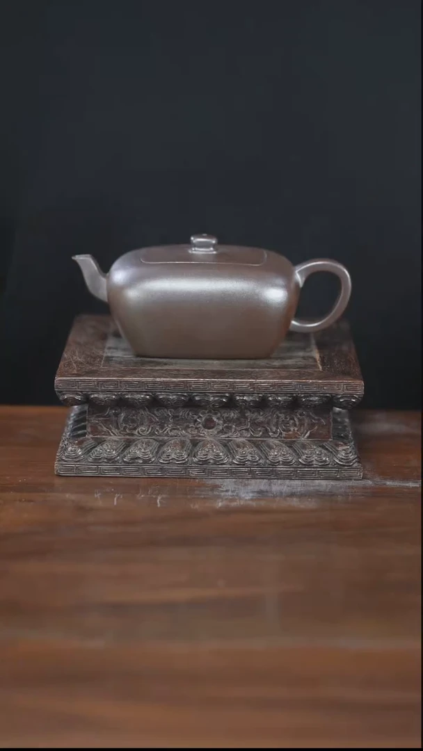 【闪购商品】紫砂茶壶方外微瑕