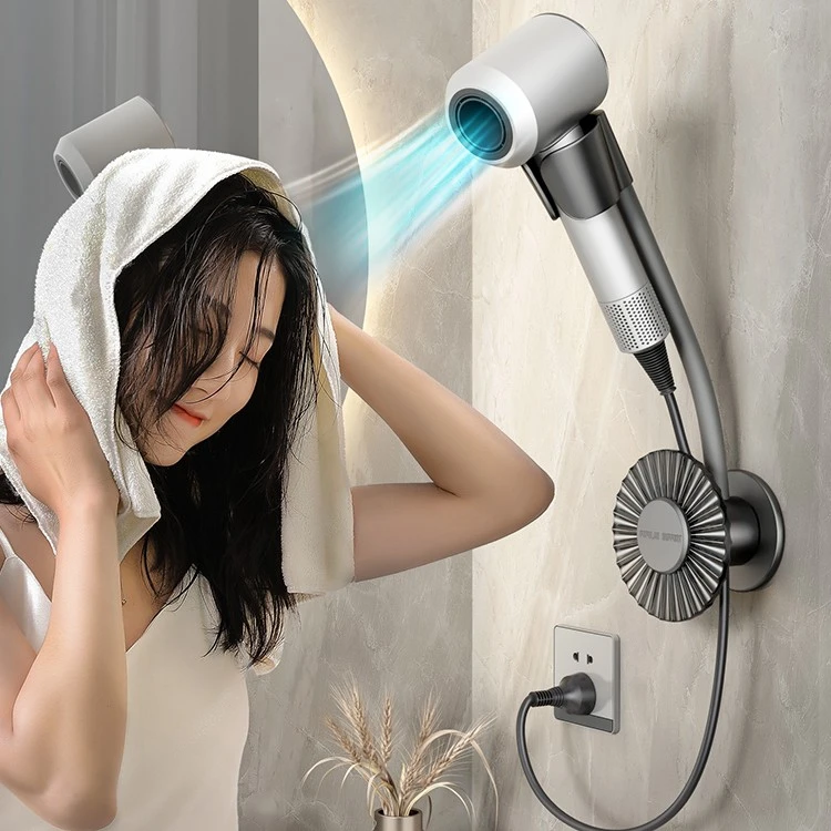 懒人吹风机支架免手拿固定免手持风筒解放双手电吹风壁挂架