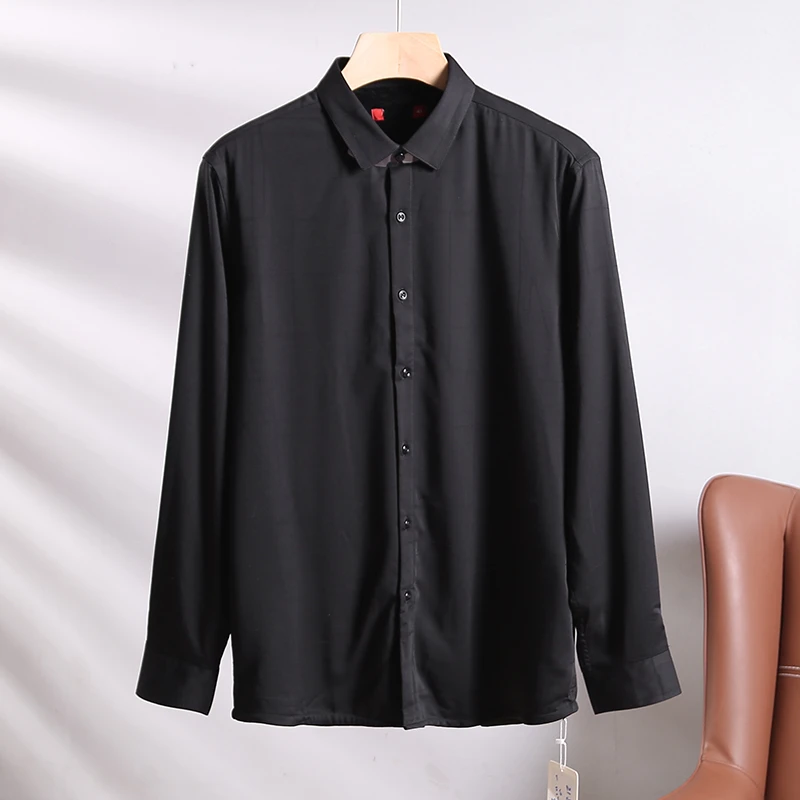 特！加绒加厚！软暖舒适！商务休闲长袖秋冬衬衫 H4294 男装 C2181