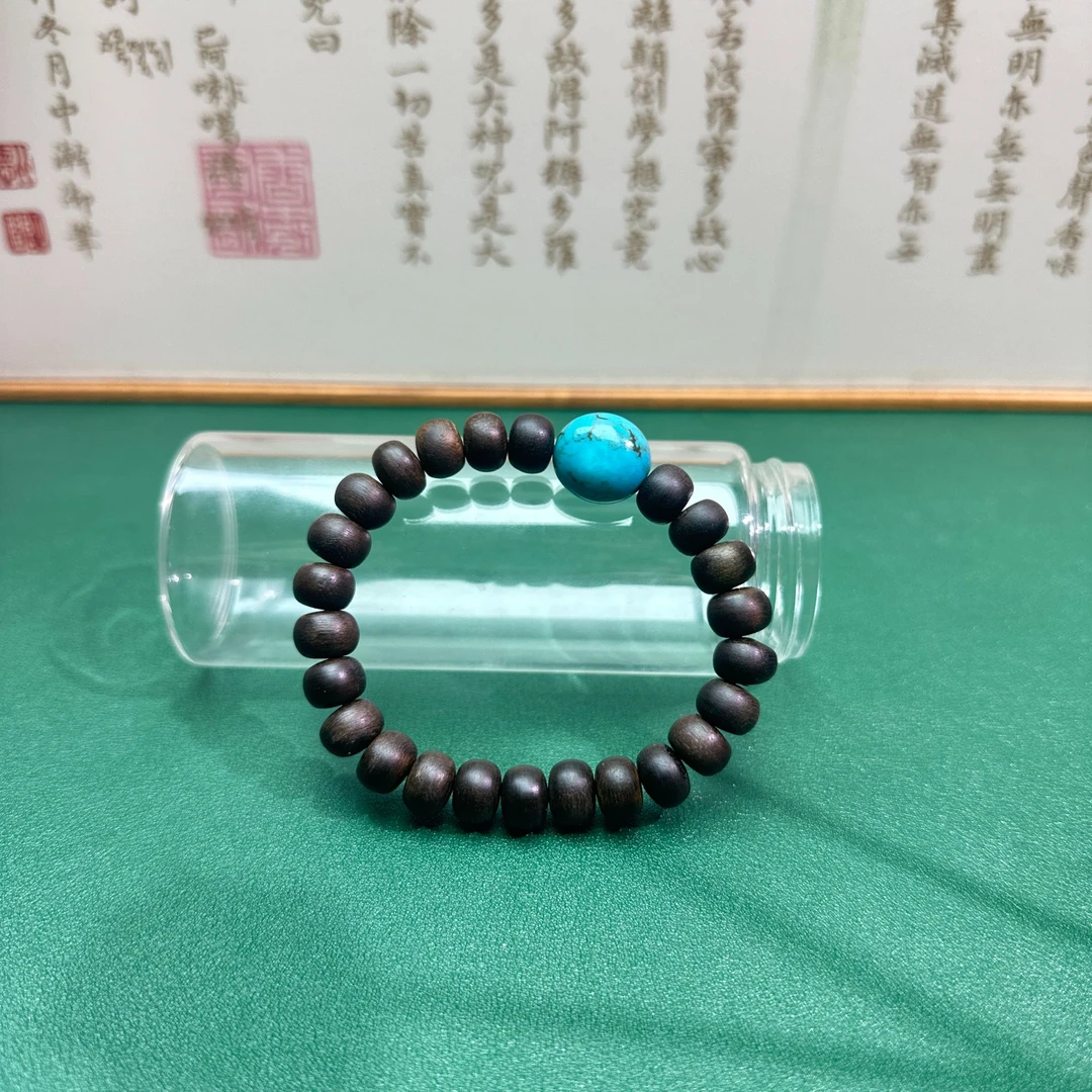 芽庄 顺化红土 熟结老料鼓珠11mm25颗