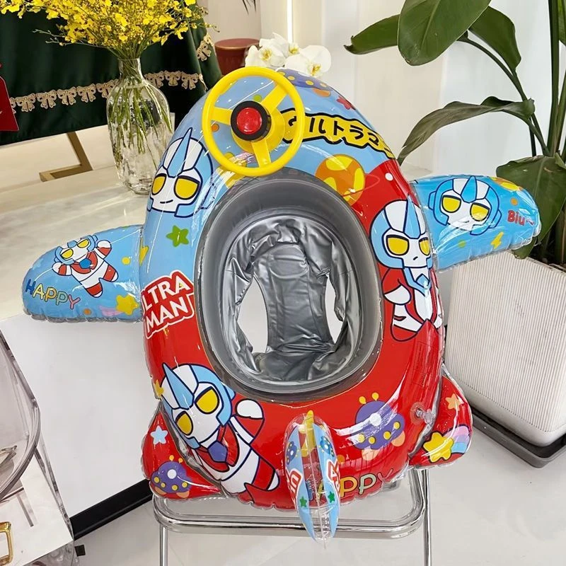 【活动中】儿童游泳圈彩虹马防侧翻坐圈ins网红独角兽女孩泳圈