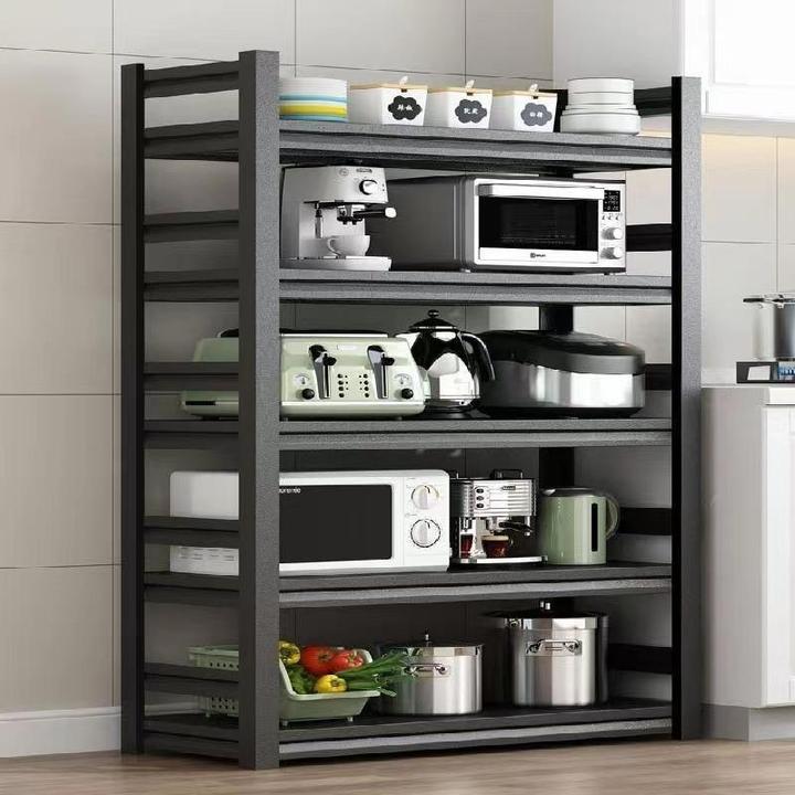 卂甲 厨房家用大落地多层置物架收纳储物放锅杂物多功能货架不锈