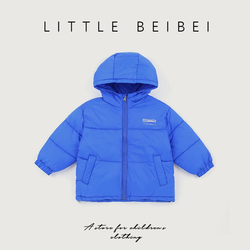 儿童棉服冬装2023新款男童棉衣冬季棉袄女童加厚外套上衣潮221420