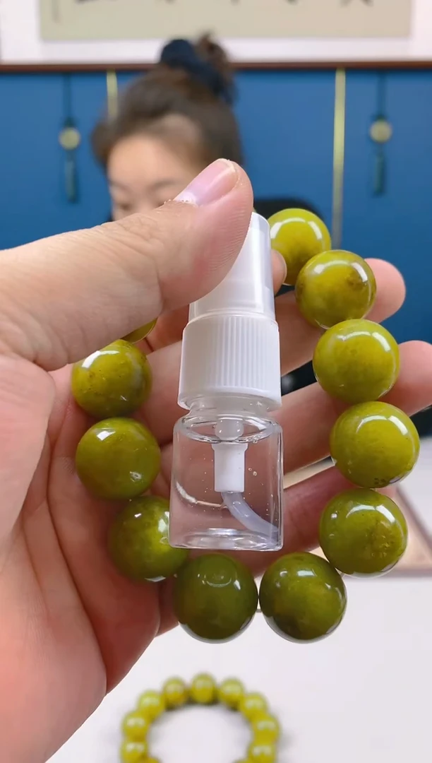 【闪购商品】蛇纹石玉1未镶嵌手串