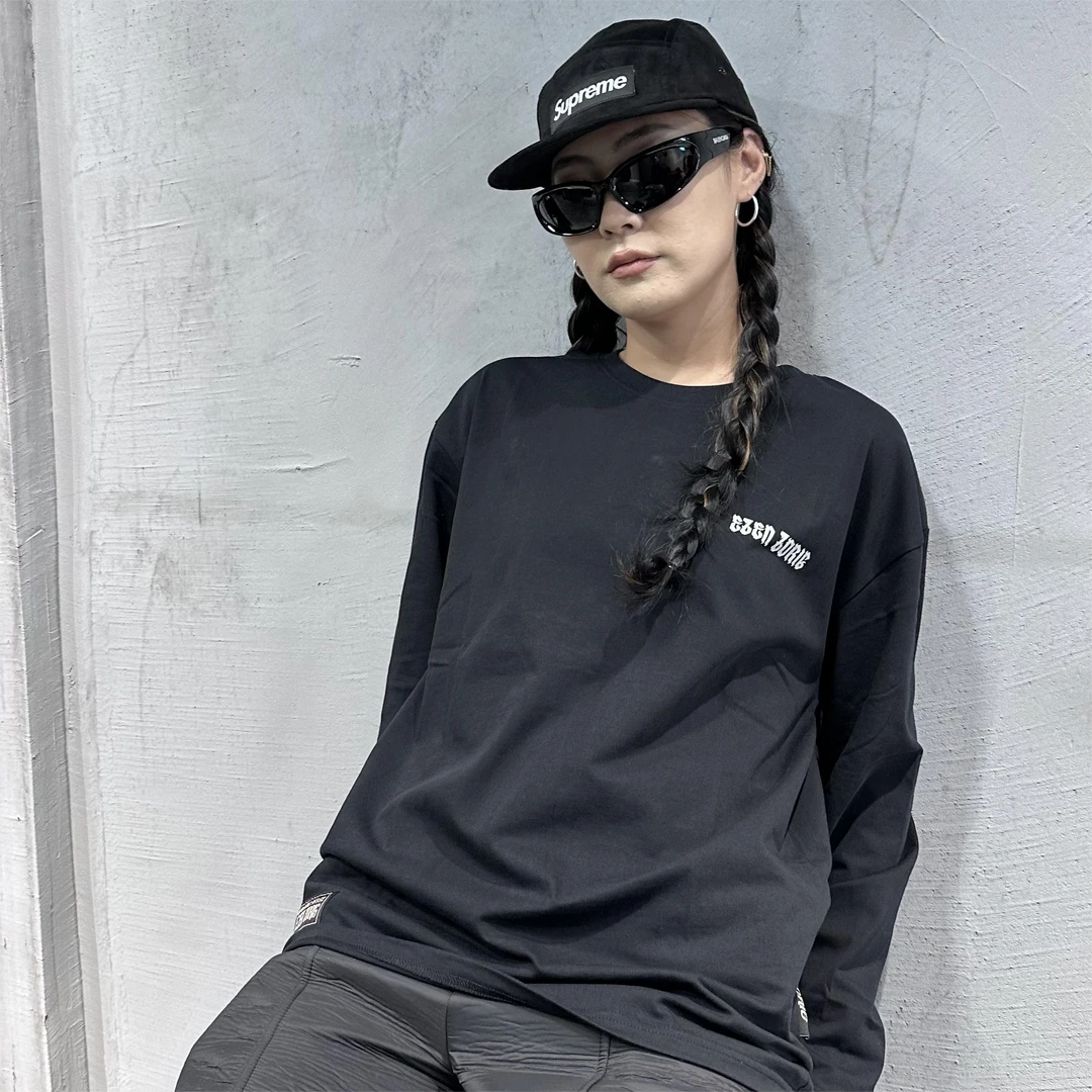 薄款长袖男女同款情侣常规版卫衣