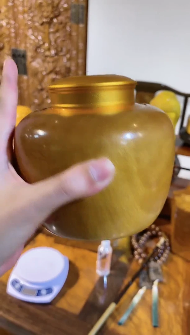 【闪购商品】乌木类成套家具金丝楠木小叶帧楠高端茶叶罐