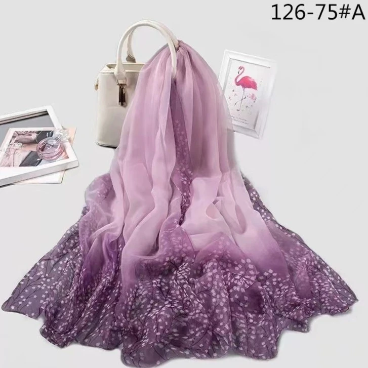 992 优柔纱130x180左右丝巾沙滩巾