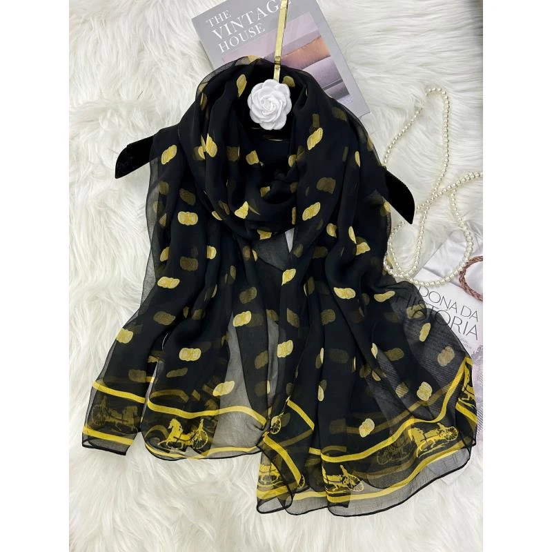 1-209 鳄鱼皱130x180左右丝巾沙滩巾时尚百搭显气质女士秋冬围巾