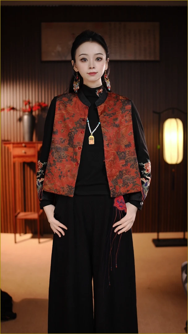 【碧桃】小鱼高定新中式国风妈妈装新中式庆余年马甲