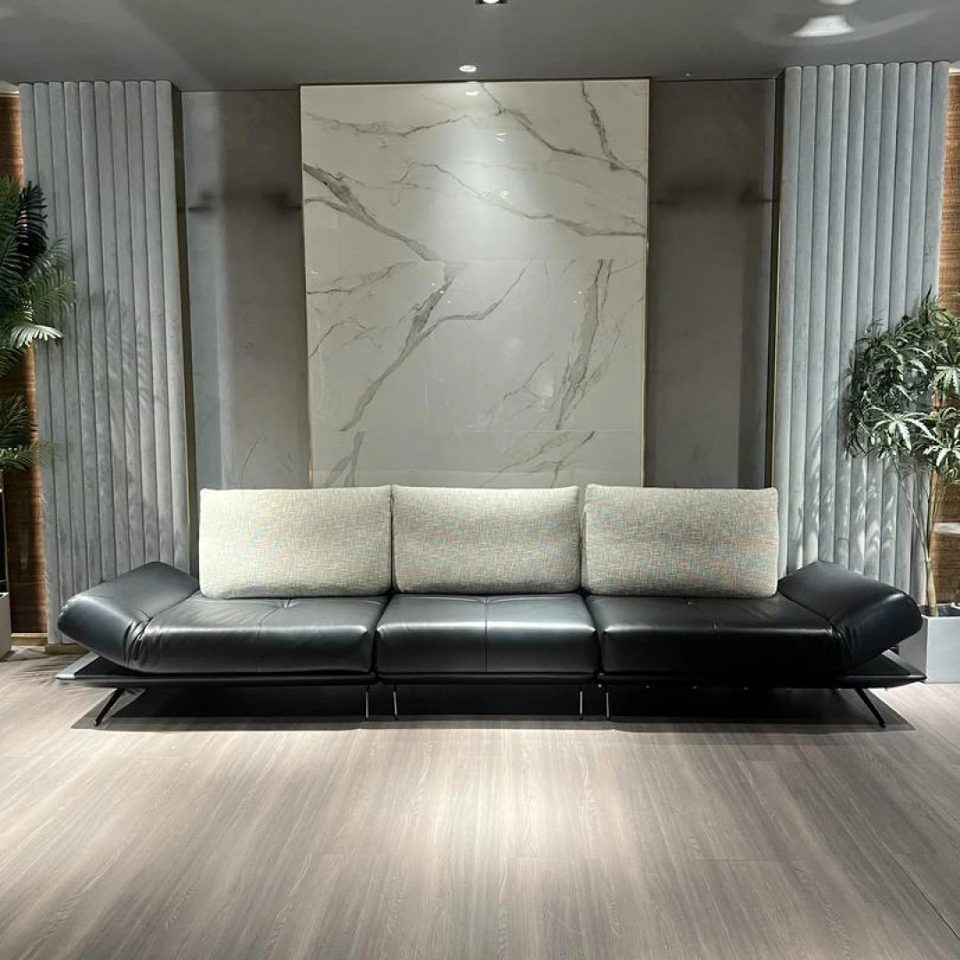 白掌柜【灵动岛沙发】掌柜强推款 头层牛皮可旋转+牛角靠背