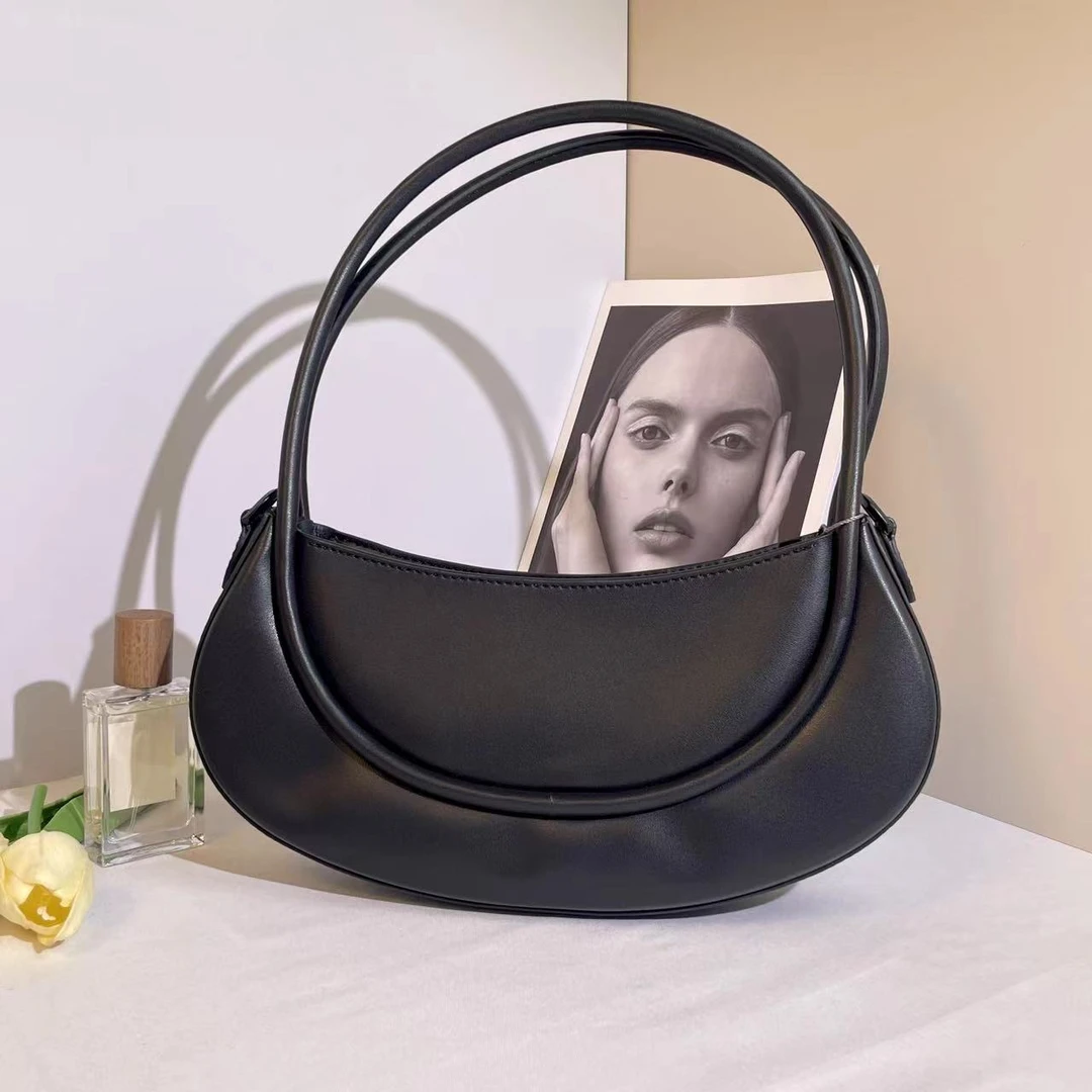 （全新包装）20671354黑色S女士单肩腋下包-萍祎