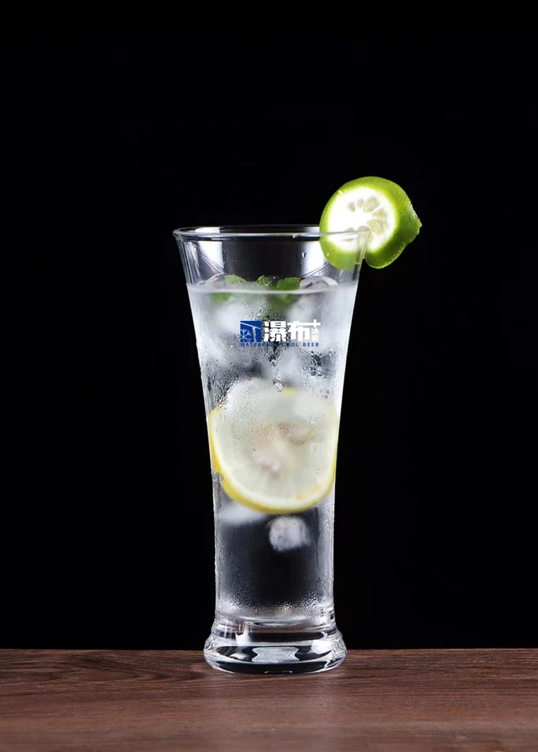 瀑布定制啤酒杯