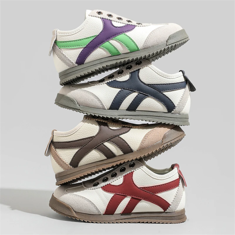 卡卡布品牌时尚百搭阿甘鞋男童鞋子女童休闲鞋138