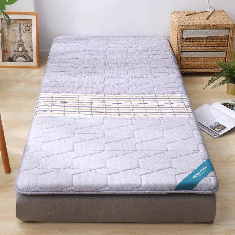 竹炭乳胶高弹垫-校园灰 90*195  学生宿舍专用床垫