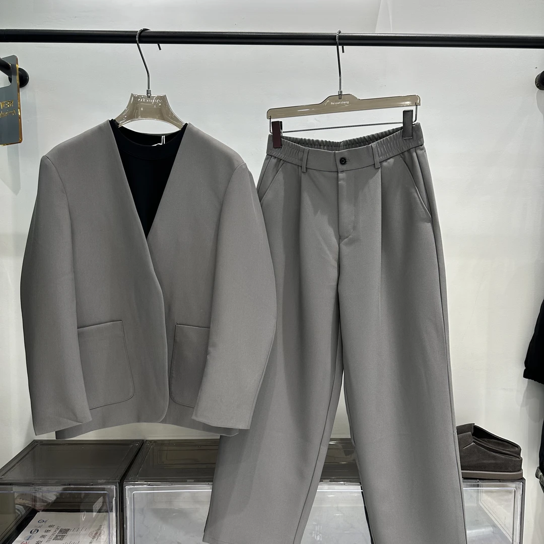 Sufeng设计大V气质感高级西装套服8863