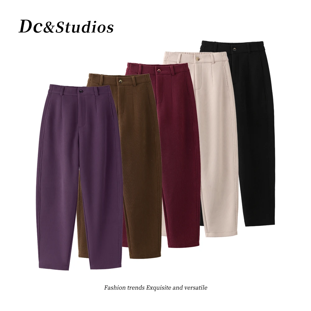 【不支持退换】冬季新款女裤时尚镰刀裤1827